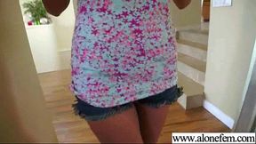 Using Lots Of Things To Get Orgams By Lonely Girl (minnie scarlet) clip-20