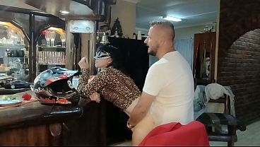 Biker boy had a rough ride