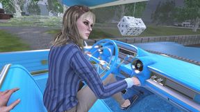 Caddy Convertible Cranking Template - Flavia in Pumps 1080p