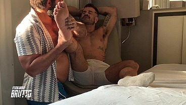 Big Muscle Bear fucks jock