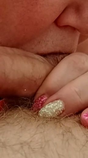 Mother-in-law gives a deep blowjob at lunchtime   Clip 1