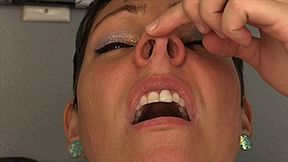 Close-Up Snotty Sneezing Session With Vanessa Rain (HD 1080p MP4)