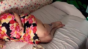 Cream All Over His Black Cock in the Afternoon