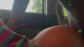 She made me pull over