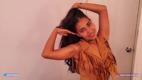 Latina Cowgirl riding a hard cock - Wild Hope