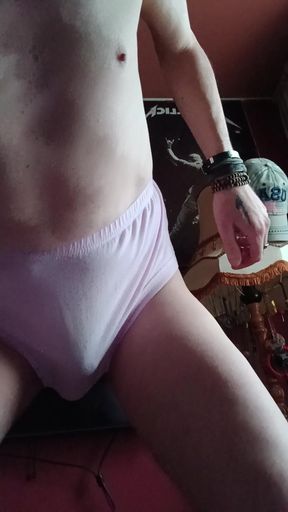 Pink Vintage Briefs
