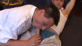 Gunner & Lucas Suck Prick