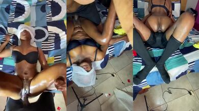 Thick black BBC wrecks little Asian teacher raw