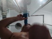 Chupo dildo y hago paja cuando no está mi mujer