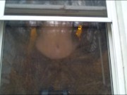 flashing in window (outside perspective)