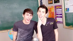 Alex Todd Colby London Get Naughty in Classroom – TeachMeNow! 18+