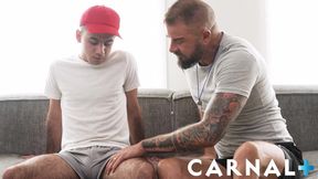 TwinkTop - Twink Adrian Rose barebacks his DILF sports coach Dolf Dietrich