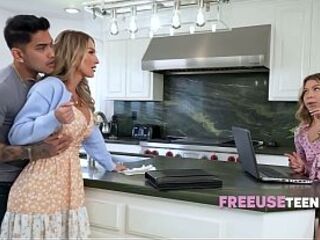 Stepson Enjoys Freeuse During the time that We Pose For Stepdad's Welcome Party