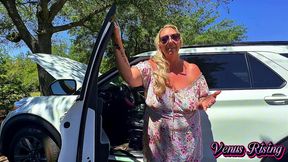 porstar fucks random stranger that helped get her car started