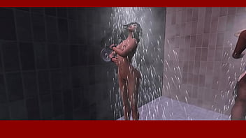 3d Slut Showering