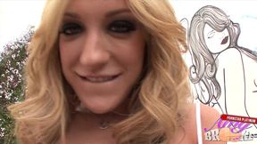 horny blonde amy brooke in the nastiest whore ever!