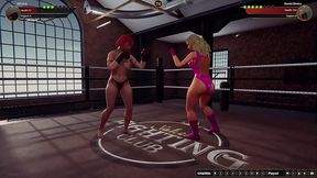 Bruna VS Bambi Bimbo (Naked Fighter 3D)
