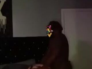 PAWG Bangs Masked BBC