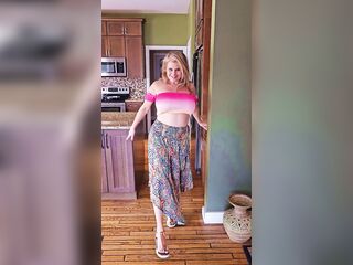 Voyeur Peek into Mamma at Home Alone Solo Wife vid episodes from her OnlyFan Page Compilation