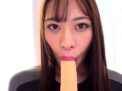 Stacked brunette goes solo toys and masturbation