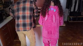 &quot_DADDDY?WHAT ARE YOU DOING THERE?&quot_ Innocent Stepdaughter left alone with Perv Stepdad!