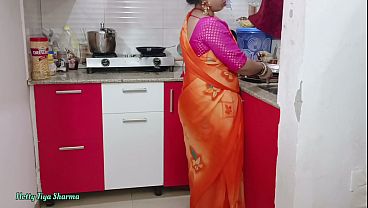 XXX Indian Homemade kitchen sex Desi Bhabhi Fucked hard with big dick