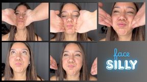 My cheeks explode: Deformed faces, laughter, and an explosion of drool copy