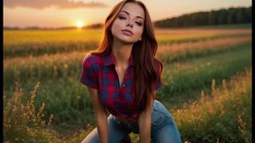 annabell met in a field