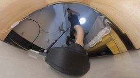 Become a stain under giantess Martha's sole GIANTESS