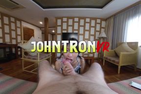 Superskinny Thai Spinner Gets Her Begged Crampie