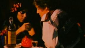 ”Retro all natural babe has passionate sex with her lover”