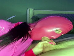 Huge Japan blowjob and handjob POV orgy with a cumshot