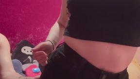 Caught Step-bro Going Through My Panties! Made Him Take Mine Off So I Could Ride Him