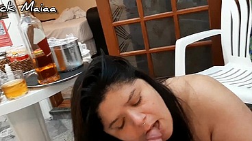 Rock Maiaa em um dia de rei com a BBW com os seios gigantes