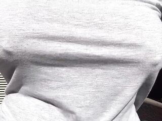 Italian mother I'd like to fuck Artemisia Love showing her large hard nipps outside