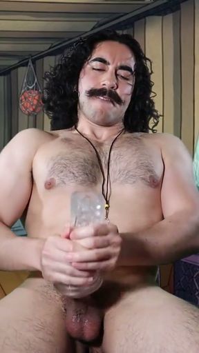 Coach Steve's First Jerk Sesh - Peena Practice for Mrs. Bilzerian - Grinding the Pepper Making Thick  Big Mouth&hellip;   Clip 2