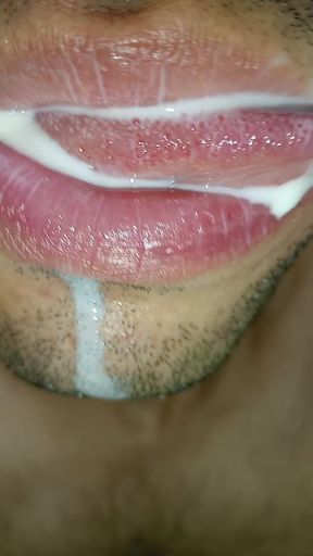 Long Tongue, Tongue, I Want Cum in My Mouth, Submissive Fitness, Gay