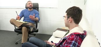 Horny doctor treats his desperate patient