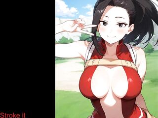 Momo’s Quirk Encouragement JOI - VOICED (Titties, Feet, Titjob, My Hero Academia)
