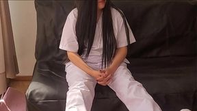 Ouch no!!!! My ass hurts, Doctor!!! If I do this, will you give me a prize??? I hope your wife doesn't see the video we made of you fucking my ass - real home video