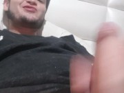 Latin boy in quarantine jerking off