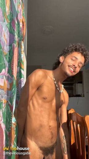 Exhibing My Naked Body in the Sunlight