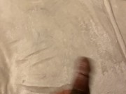 Playing with my dick // Six Inch Stroker