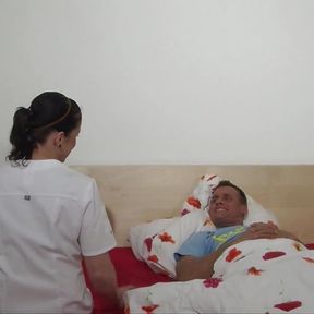 German Nurse Fucked at Home