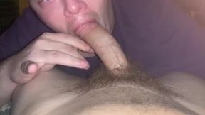 Deep-Throat Str8 Folks Manmeat till he Erupts