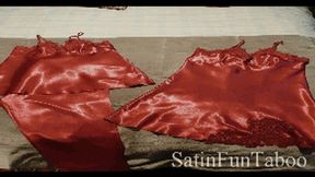Cum on me and into me Private POV cfnm satin lingerie clip FULLHD 1080p
