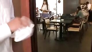 Japanese busty shy 18yo girl in micro skirt amazing sex