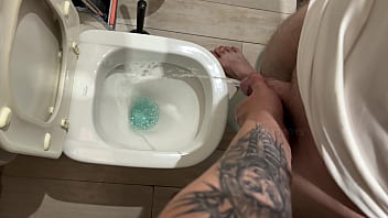 Started with a Piss... Ended with my Tongue Inside his Hairy Wet Asshole