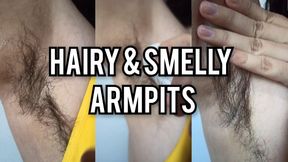 Hairy & smelly pits
