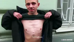 Hairy booty twink fucked anally and facial'd in POV